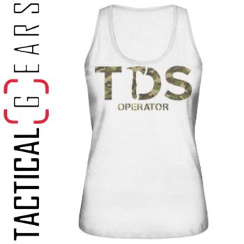 TDS LINE - WOMEN - TANK TOP - TDS OPERATOR - CAMO - FRONT ONLY